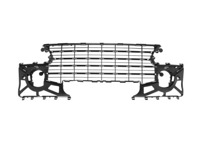 Grille de pare-chocs avant, centrale, noire, modèle sport