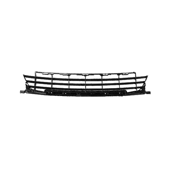 Grille de pare-chocs avant, centrale, noire, modèle sport