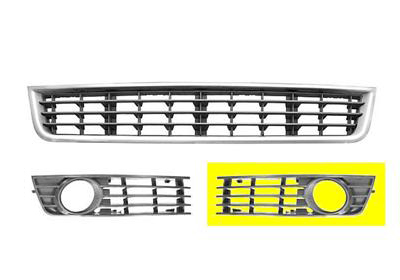 Grille de pare-chocs avant gauche, avec emplacement antibrouillard