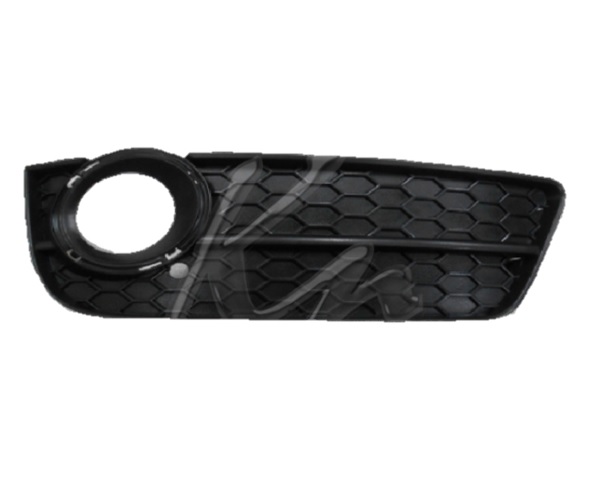 Grille de pare-chocs avant, droit, noir, avec emplacement antibrouillard