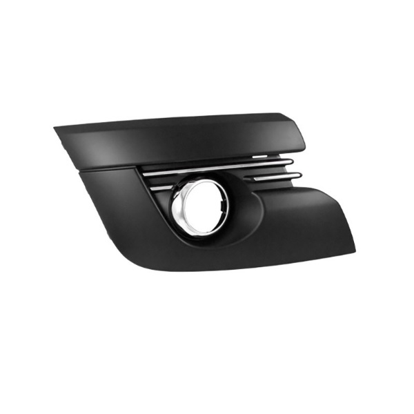 Grille de pare-chocs avant, droite, noir/chromée, avec emplacement antibrouillard