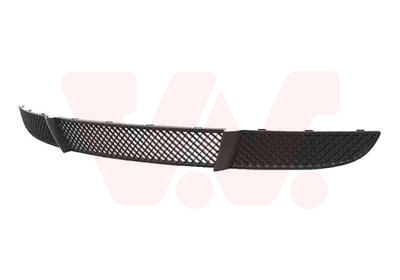 Grille de pare-chocs avant, centrale, noire, sans antibrouillard