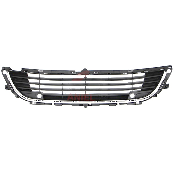 Grille de pare-chocs avant, inferieur, avec emplacement radar