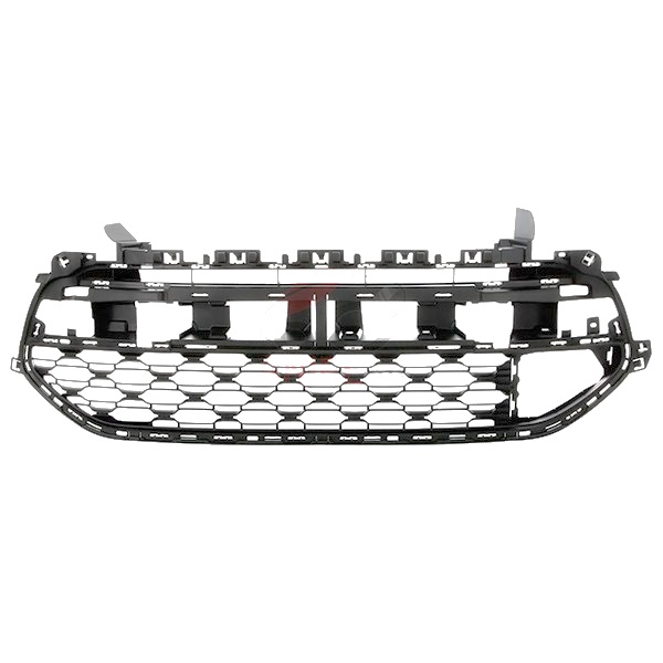Grille de pare-chocs avant, central, modèle avec régulateur limitateur et maintien distance