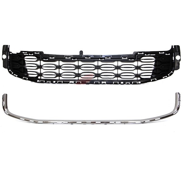 Grille de pare-chocs avant, inferieur, avec enjoliveur chrome