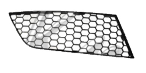 Grille de pare-chocs avant, droit, chromée