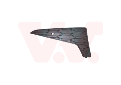 Grille de pare-chocs avant droit inférieure, noire, avec emplacement antibrouillard, modèle sport