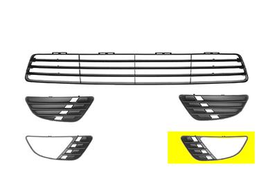 Grille de pare-chocs avant gauche, avec antibrouillard
