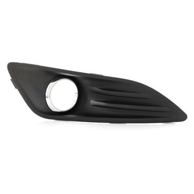 Grille de pare-chocs avant droit, noir, avec antibrouillard, cercle chromé