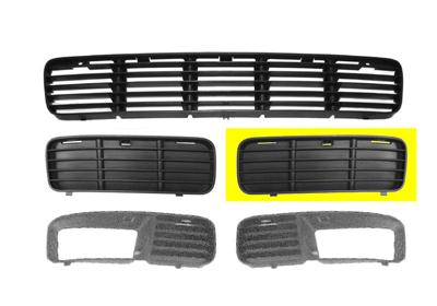Grille de pare-chocs gauche, sans emplacement antibrouillard