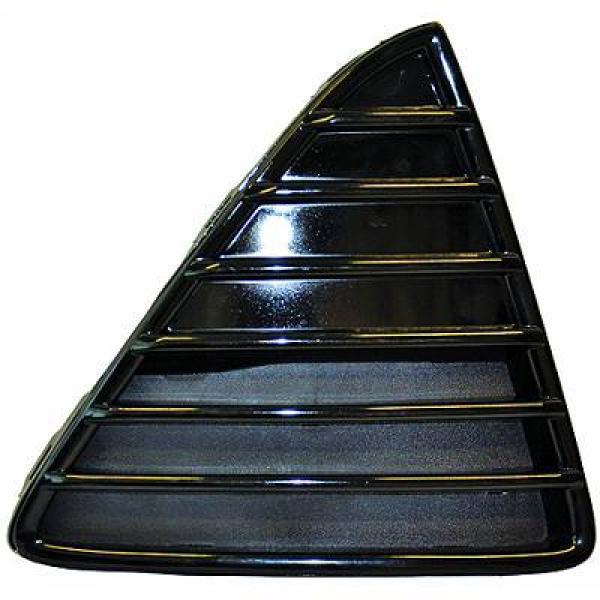 Grille de pare-chocs avant gauche, noir brillant