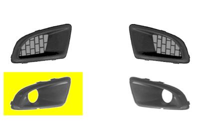 Grille de pare-chocs avant, droite, a peindre, avec emplacement antibrouillard