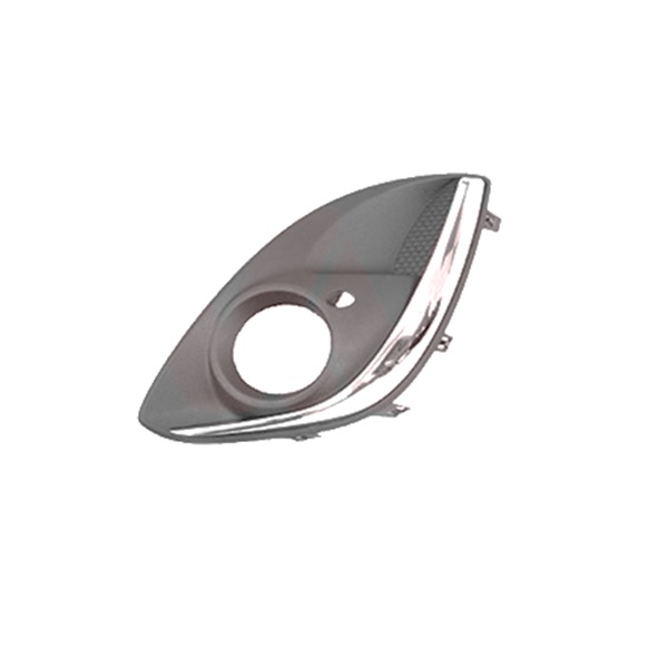 Grille de pare-chocs avant, gauche, bord chrome, avec emplacement antibrouillard