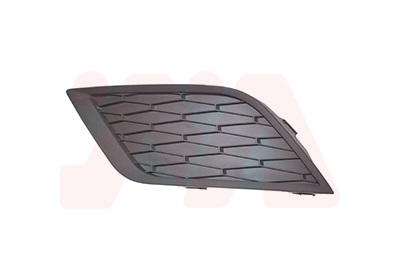 Grille de pare-chocs avant gauche, noire, sans emplacement antibrouillard