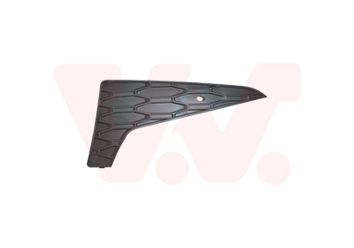 Grille de pare-chocs avant gauche inférieure, noire, avec emplacement antibrouillard, modèle sport