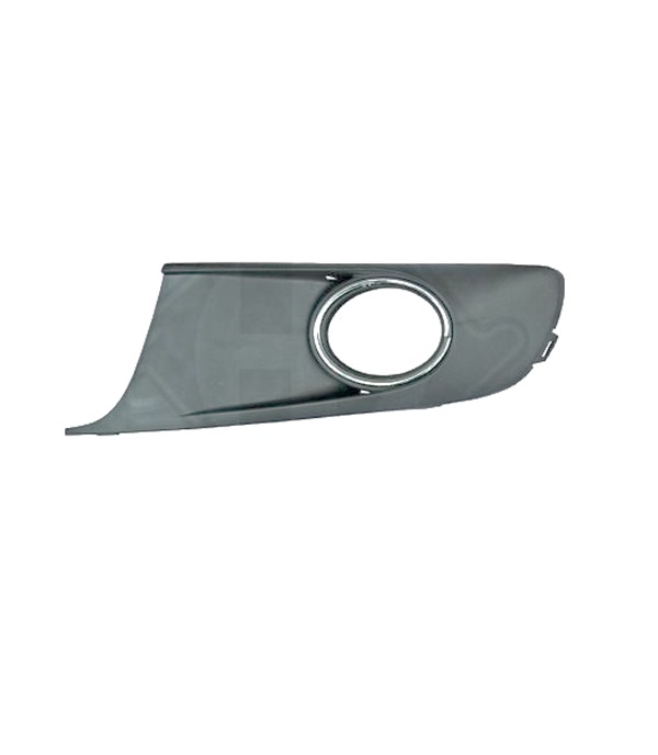 Grille de pare-chocs avant, gauche, noire, avec emplacement antibrouillard, avec moulure chromée, modèle familiale
