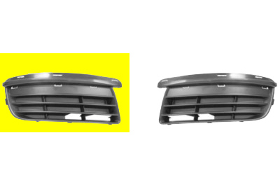 Grille de pare-chocs avant, droite, sans emplacement antibrouillard