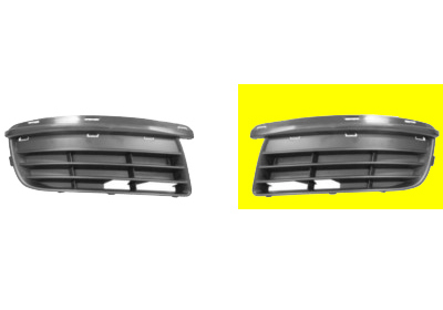 Grille de pare-chocs avant, gauche, sans emplacement antibrouillard