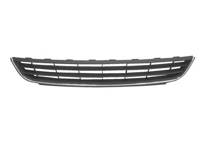 Grille de pare-chocs avant, centrale, avec moulure chromée