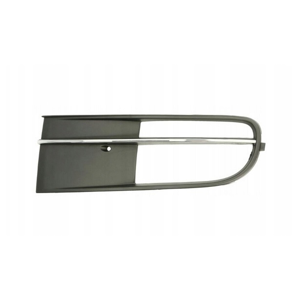Grille de pare-chocs avant, gauche, a peindre, avec emplacement antibrouillard, avec moulure chromée