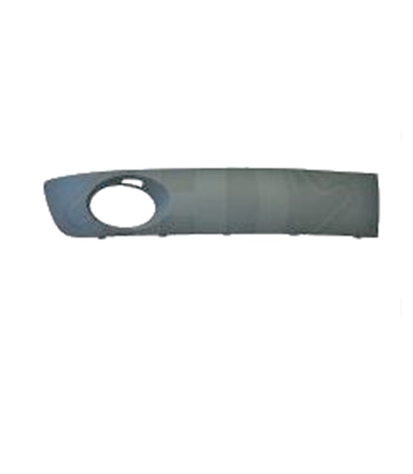 Grille de pare-chocs avant, droite, gris, avec emplacement antibrouillard