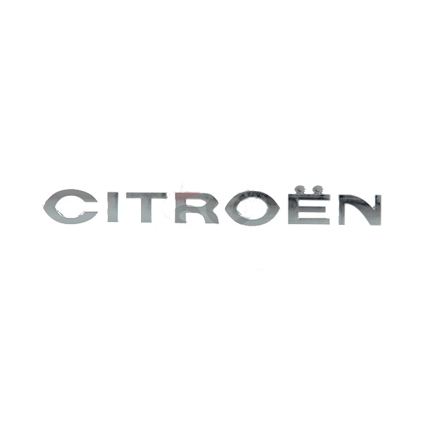 Monogramme arrière « Citroën », porte hayon