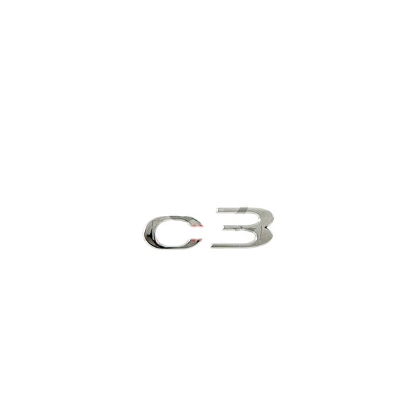 Monogramme arrière « c3 »