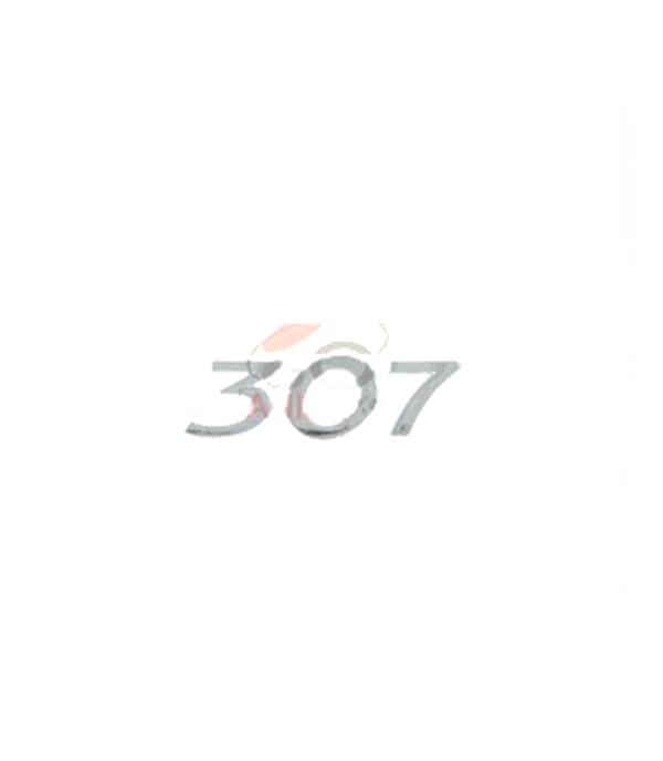 Monogramme de hayon "307"
