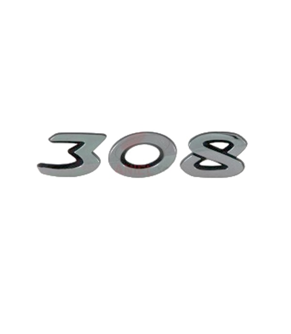 Monogramme de hayon "308"