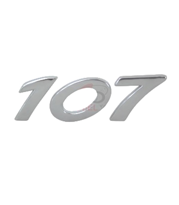 Monogramme arrière "107"