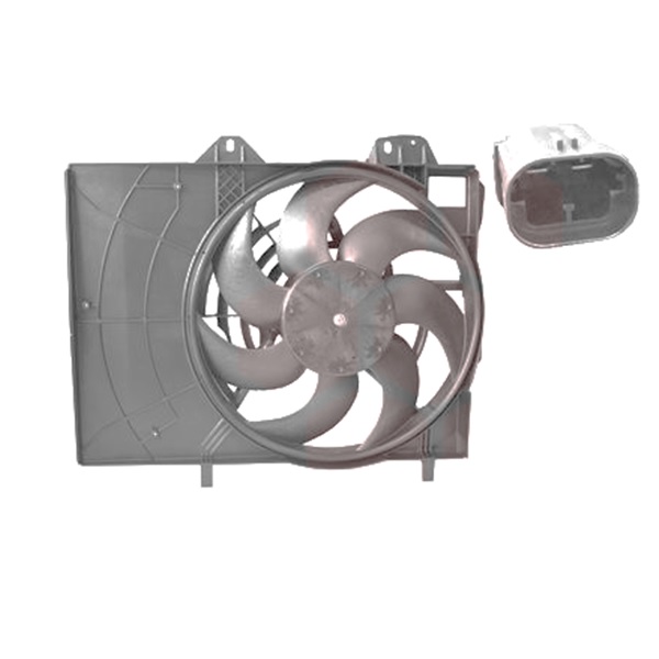 Cadre avec hélice et moteur ventilateur