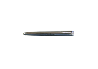 Moulure de capot moteur, droit, chromée