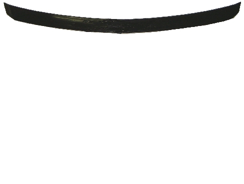 Moulure de capot moteur, noire