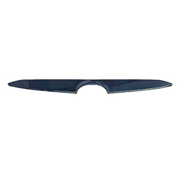 Moulure de grille de calandre, noire/chromée, supérieure