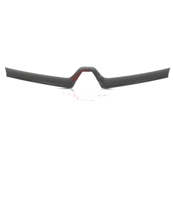 Moulure grille de calandre supérieure, noire brillante