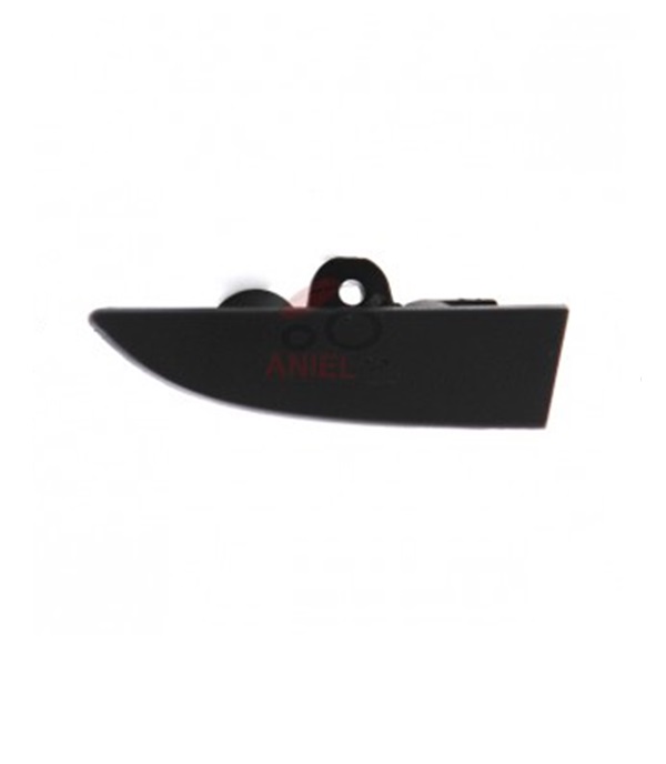 Moulure hayon arrière gauche, noire
