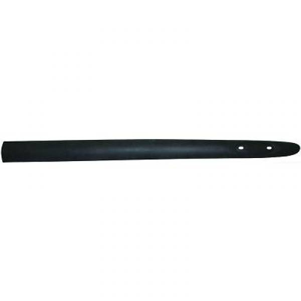 Moulure de porte arrière gauche, noire
