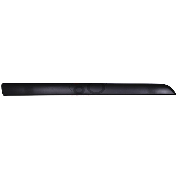 Moulure de porte avant droite, noire