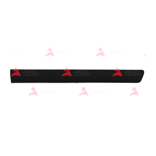 Moulure de porte avant droit, noire, modèle van
