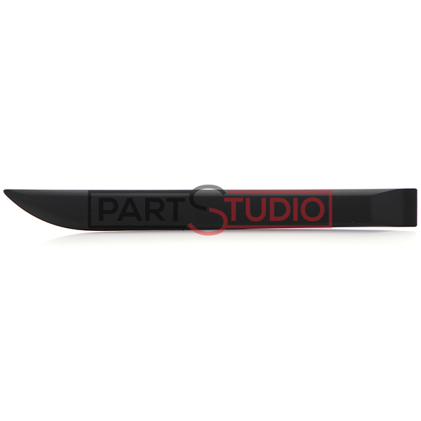 Moulure de porte arrière droit, noire