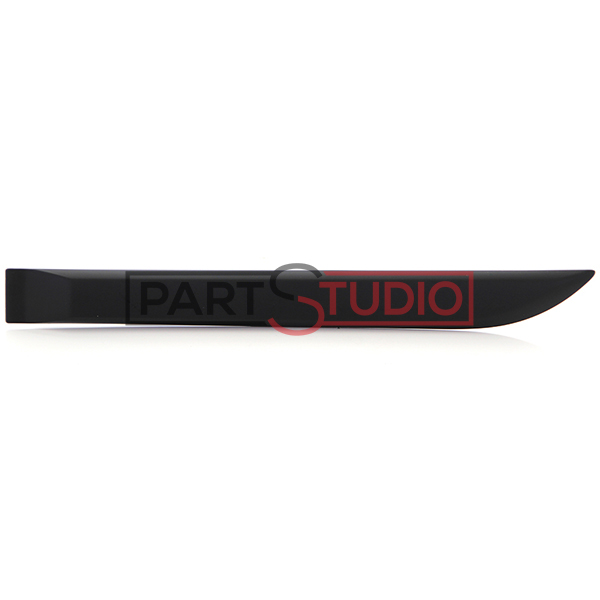 Moulure de porte arrière gauche, noire