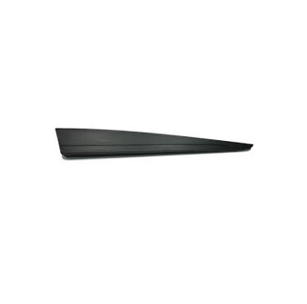 Moulure de porte avant gauche, noire, satiné