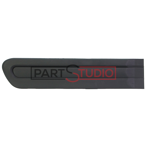 Moulure de porte arrière droite, noire
