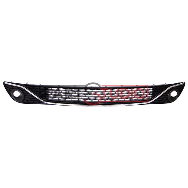 Grille de pare-chocs avant inférieure, avec emplacement antibrouillard, avec moulure chromée