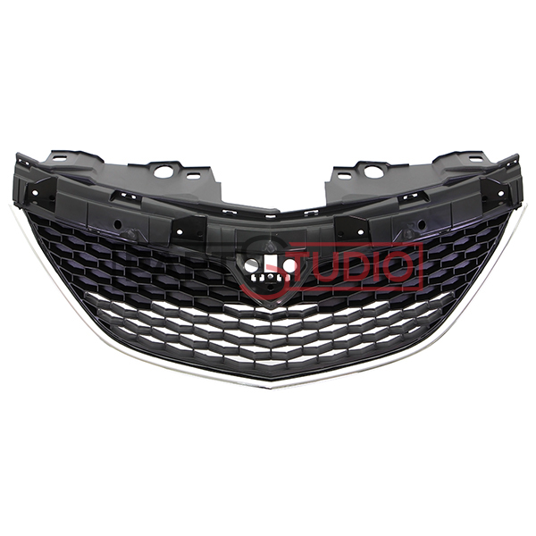 Grille de calandre, avec moulure chromée
