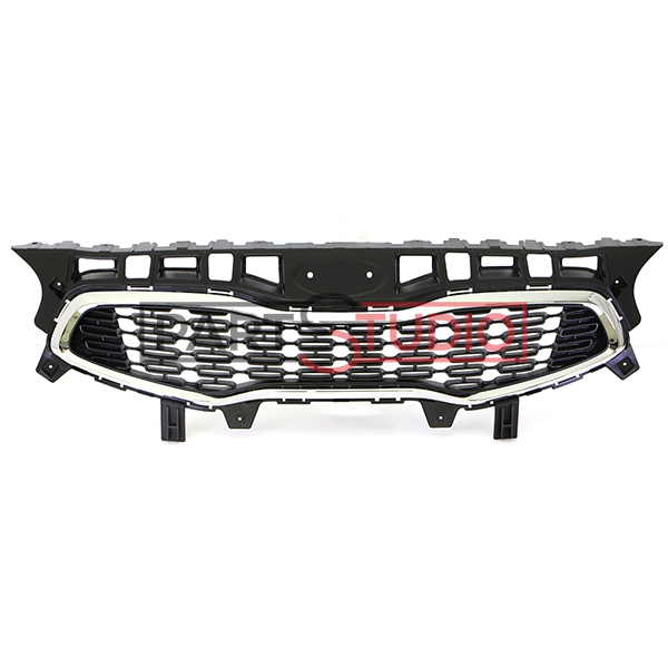 Grille de calandre, chromée et noire