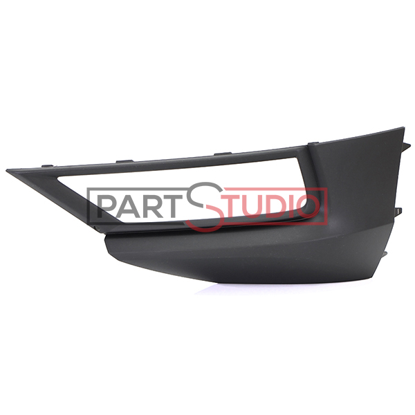 Grille de pare-chocs avant gauche, noire satiné, avec emplacement antibrouillard, modèle pack offroad