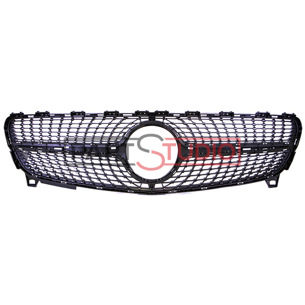 Grille de calandre, noire