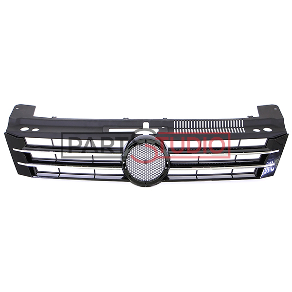 Grille de calandre, noire satinée
