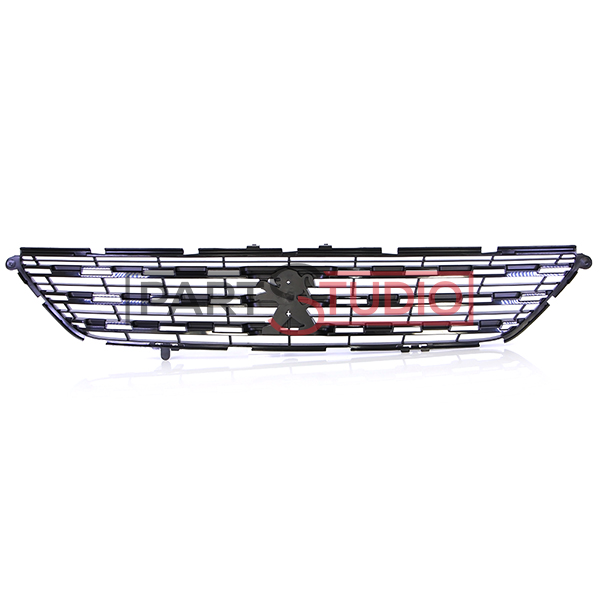 Grille de calandre, noire, modèle avec phares halogènes